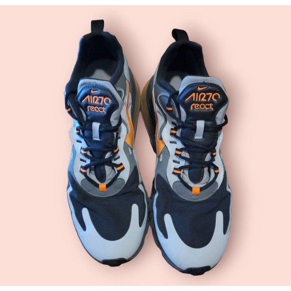 Nike Air Max 270 React Winter Men's Shoe Wolf Grey/Black sz 10.5 - Picture 2 of 7
